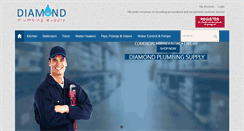Desktop Screenshot of diamondplumbingsupply.com